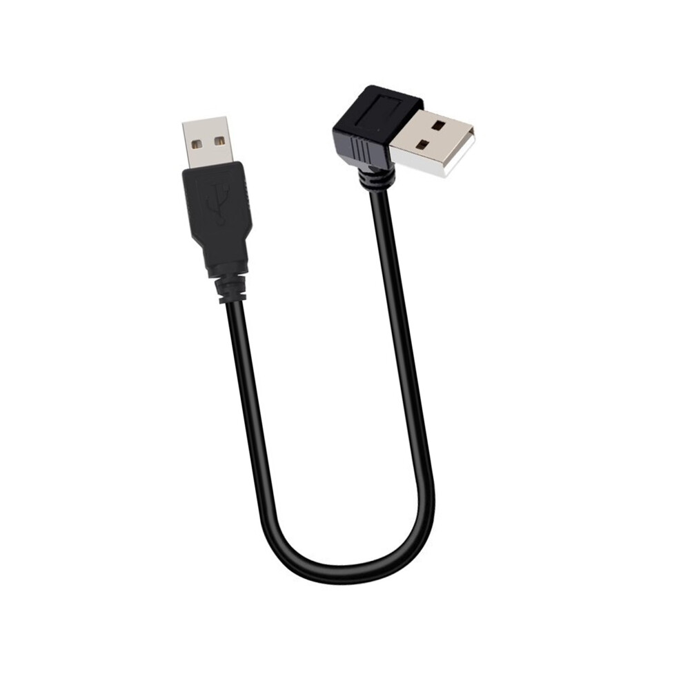 25Cm Charging Cable For Computer Hard Drive Data Transfer And Device Connection Bend Down 7695001067485