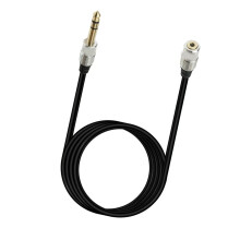 Premium 6.5mm Male 3.5mm Female Adapter Cable For Sound Systems And Guitars 1.8m
