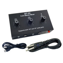 Durability Metal Sound Mixer With 15Hour Battery Life Perfect For Musicians