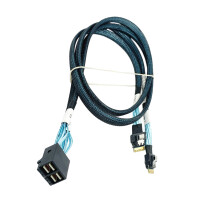 Flexible Double 8643 To 8654 Splitter Cable Supporting PCIe For Servers