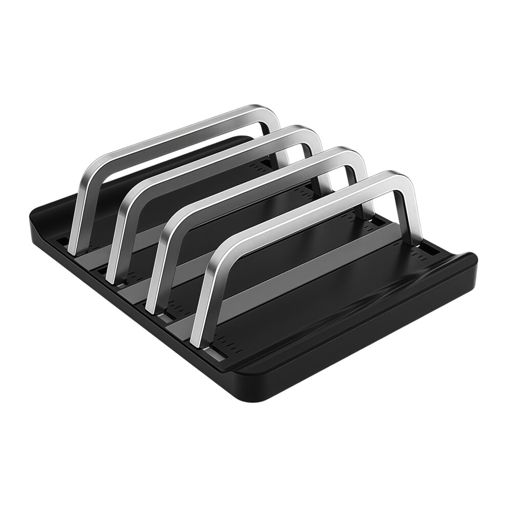 Vertical Laptop Stand Holder Adjustable Desktop Notebook Dock Vertical Laptop 3 Card Slots 7695001138406