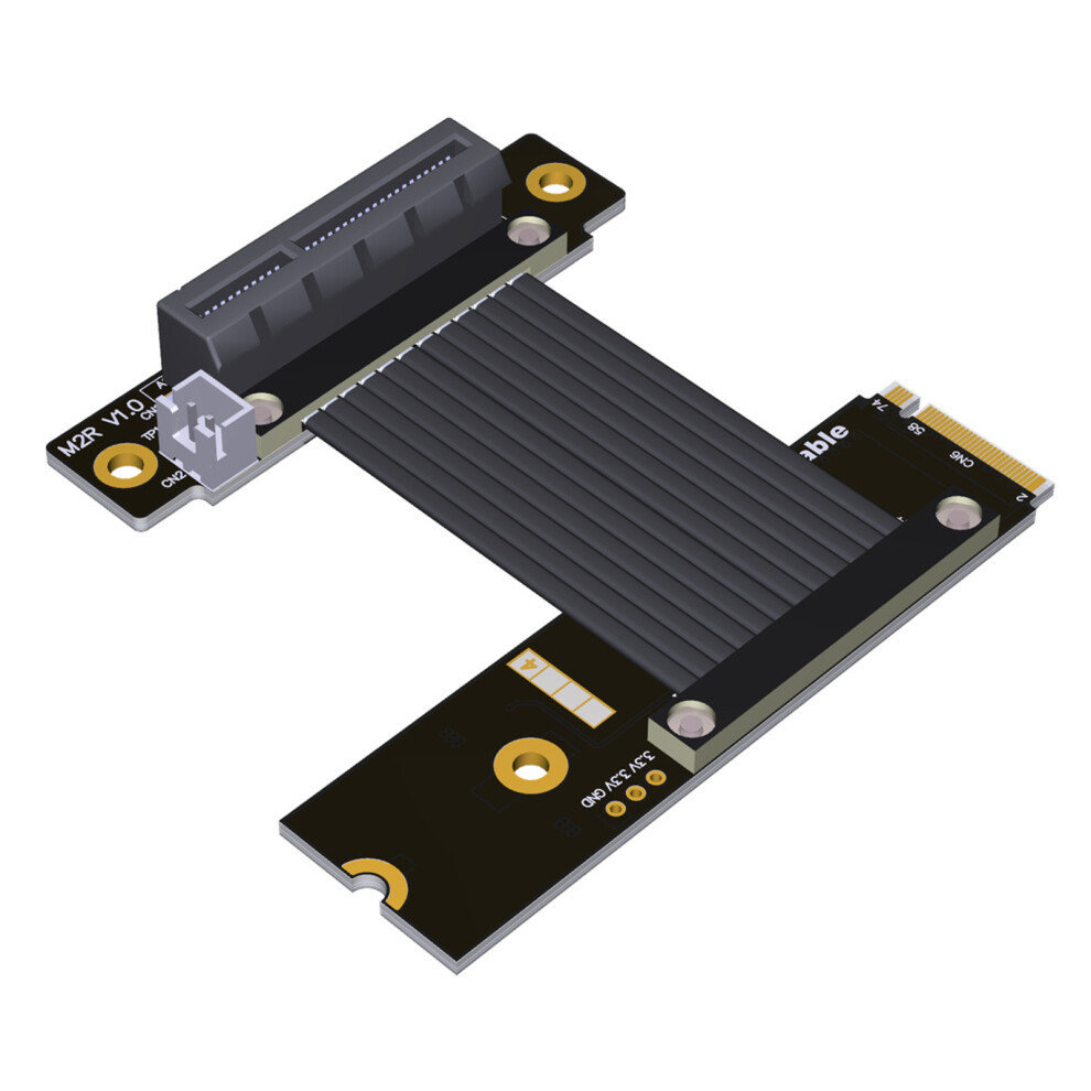M.2 Nvme To Pcie Extension Cable Data Transfer 64Gbps Extender 30Cm M42ur 7695001143578