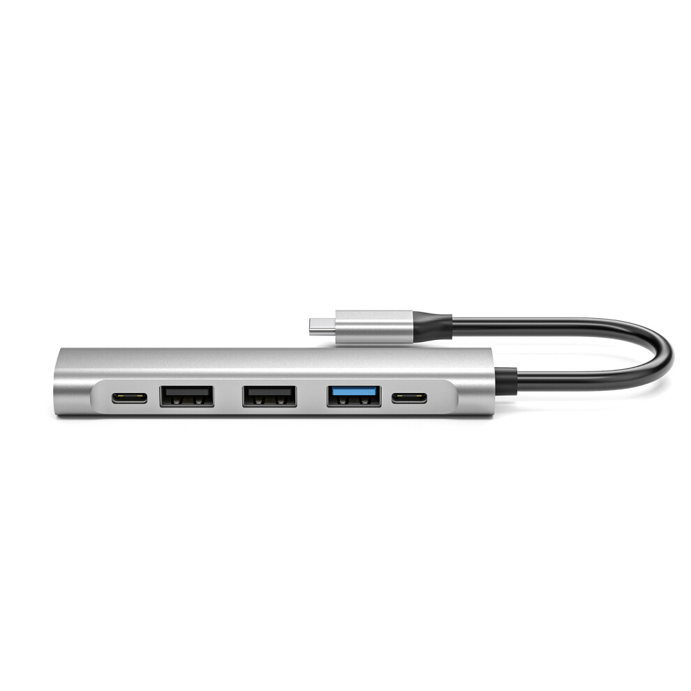 Type C Dock 6 Functions 4K Hdtv Pd60w Charging Usb3.0 Data Transfer For Laptop 7695001144704