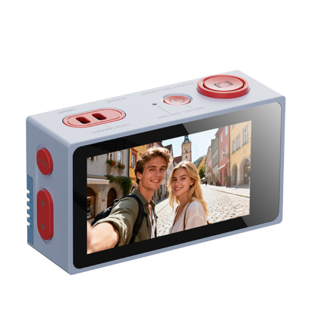 Mini Camera With Double Lens And Multiple Filters Thumb Camera For Or Ange Color 7695001089777