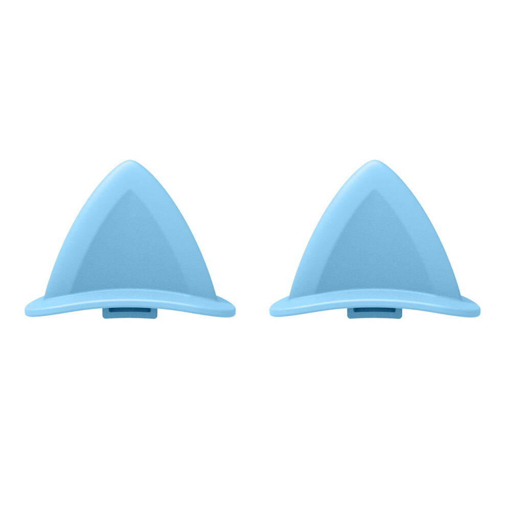 Adorable Cats Ear Shape Decors For Headphones Lightweight Comfortable Wear Blue 7695001113786