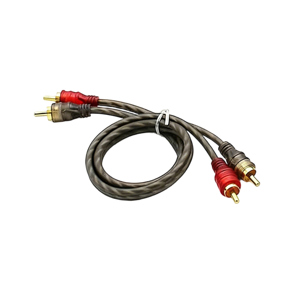 Heavy Duty 2 Male To 2 Male Amplifier Sound Cable 2Rca Sound Splitter Cable 1 7695001090780
