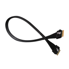 SFF8654 Male To Male PCIe4.0 X8 Cable Ideal For High Bandwidth Data Center Use 40cm