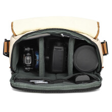 Multifunctional Crossbody Camera Bag For DSLR Equipment And Daily Commute Orange S