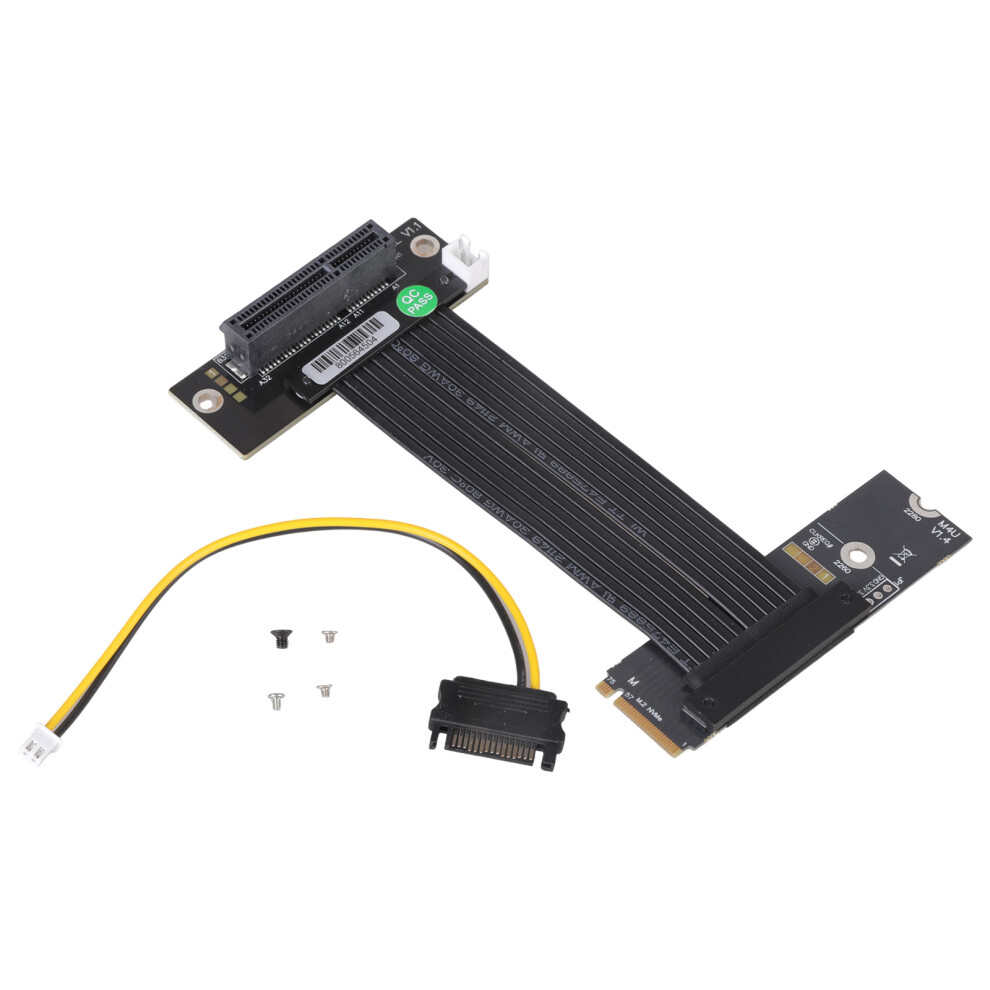 M.2 Nvme To Pcie Extension Cable Data Transfer 64Gbps Extender 10Cm M42ul 7695001143783