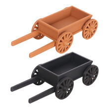 Lightweight Small Hand Truck Suitable For Toy House And Outdoor Arrangement Brown