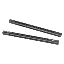 Professional 20CM Aluminum Square Tube Support Rod with 1/4inch Thread Hole