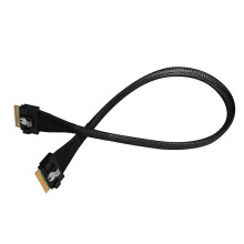 PCIe4.0 X8 SFF8654 Male To Male Data Cable Perfect For Workstation Applications 50cm