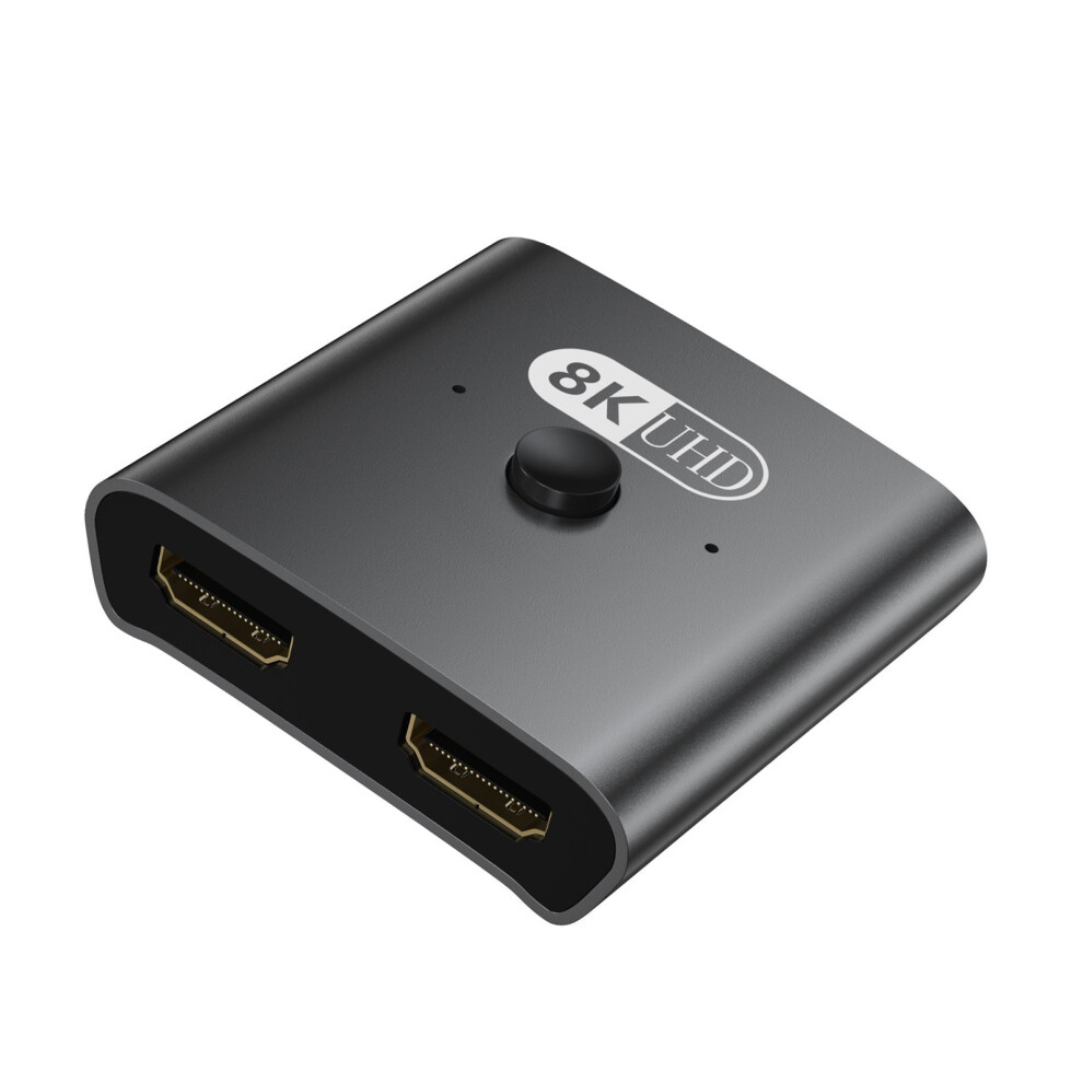 Hdtv 2 Port Selectors Box Bidirectional Transmission Enables Quick Switching 8K 7695001061612