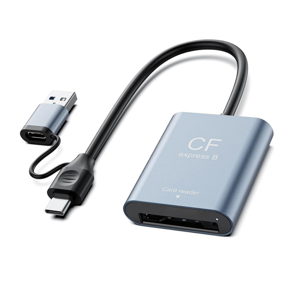 Professional 10Gbps Cfe Type A And Sd3.0 Double Slot Usb 3.2 Card Reader Cfea 7695001060875