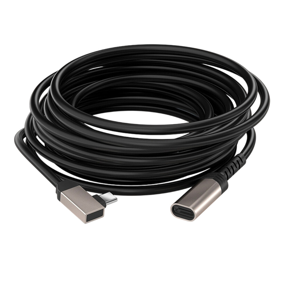 Quality Type C Extension Wire For Solar Powered Surveillances Equipment 8 Meters Black 7695001145299