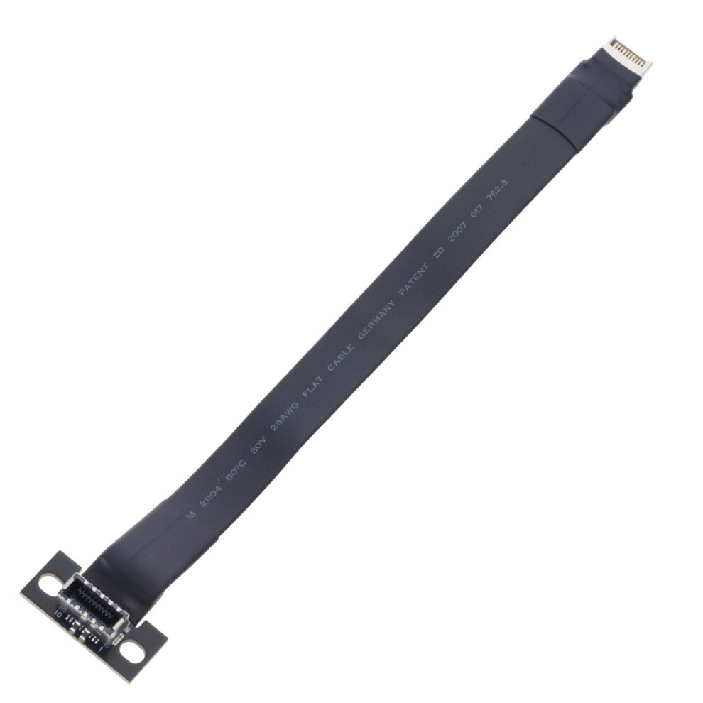 Usb 3.2 Gen 2 Type E Male To Type E Female Extension Cable 10Gbps Transfer Easy 15Cm 7695001144261