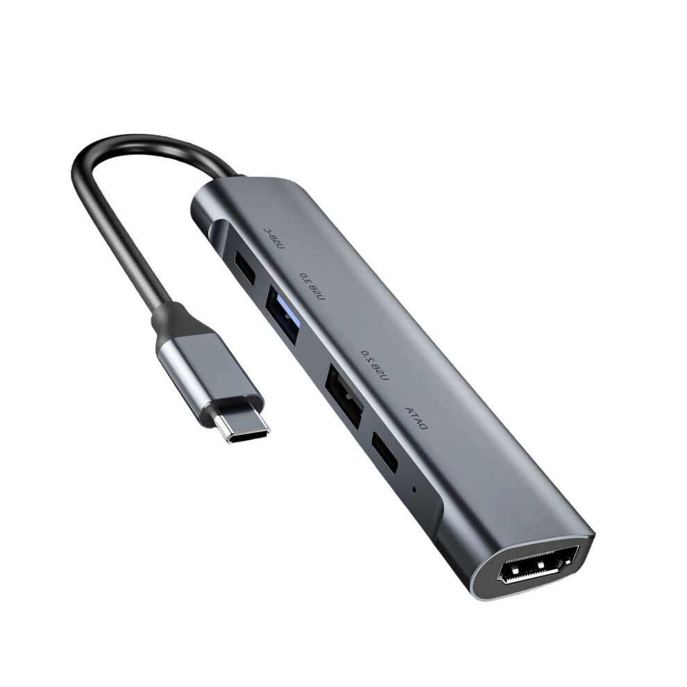 Multifunction 5 In 1 Type C Dock Supports 4K Hdtv And Usb3.0 For Office Work 7695001144063