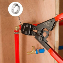 200 PCS 1/2-Inch Pex Cinch Clamp Rings, High-Quality 304 Stainless Steel Pex Crimp Rings, Pex Pipe Fitting Clamp Rings