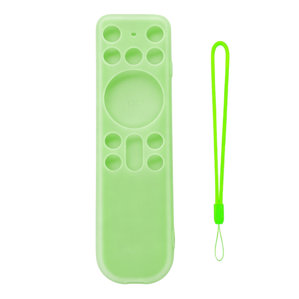 Stylish Silicone Sleeve Skin For Htr-U60g Remote Waterproof Scratch Glowing Green 7695001051286