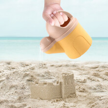9 Piece Colorful Beach Toy Set For Kids Wheat Straw Sand Play Tools Outdoor Fun