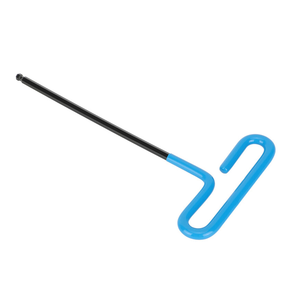4Mm T Bar Hex Key Tool Ergonomic Blue Handle Allen Wrench For Mechanics 7695001131025