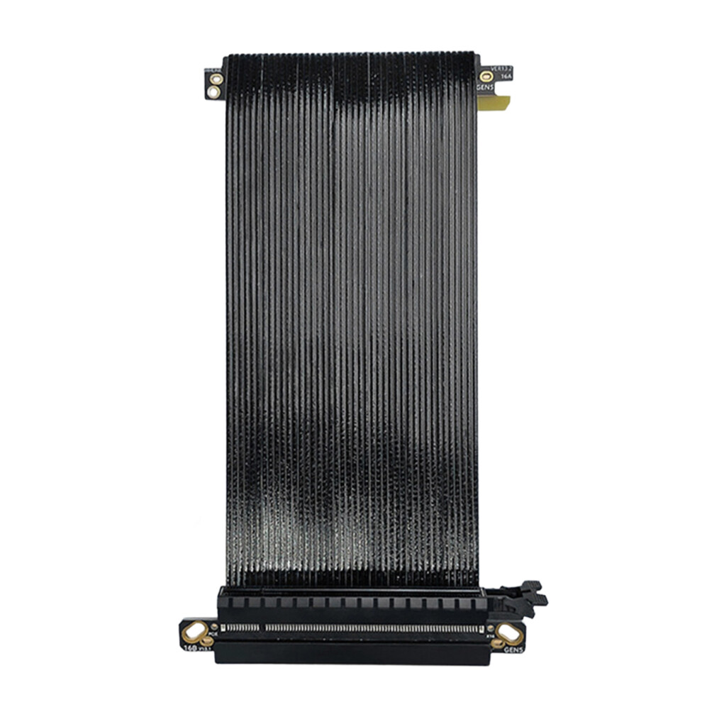 Pcie5.0 X16 Graphics Card Extension Adapter Double Reverse Pcie Extension Cable 15Cm 7695001130844