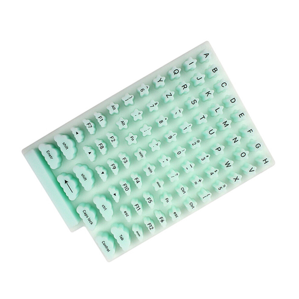 Fashion Nail Art Keyboard Raisers Nail-Friendly Keycap Height Extenders Raisers Green 7695001144278