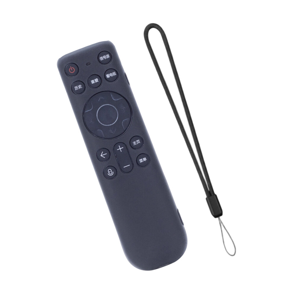 Silicone Remote Case For Htr-U60g Hdtv Shockproof Remote Skin Replacement Black 7695001050999