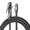 1.2m Braided USB C Data Cable With Integrated Invisible Foldable Phone Holder 3 1