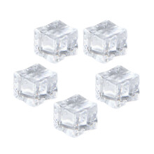 Clear Acrylic Fake Ice Cubes Suitable For Photography Event And Product Display