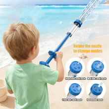 Splashing Toy Water Soaker For Children Summer Pool Fun Pull Style Water Guns Pink