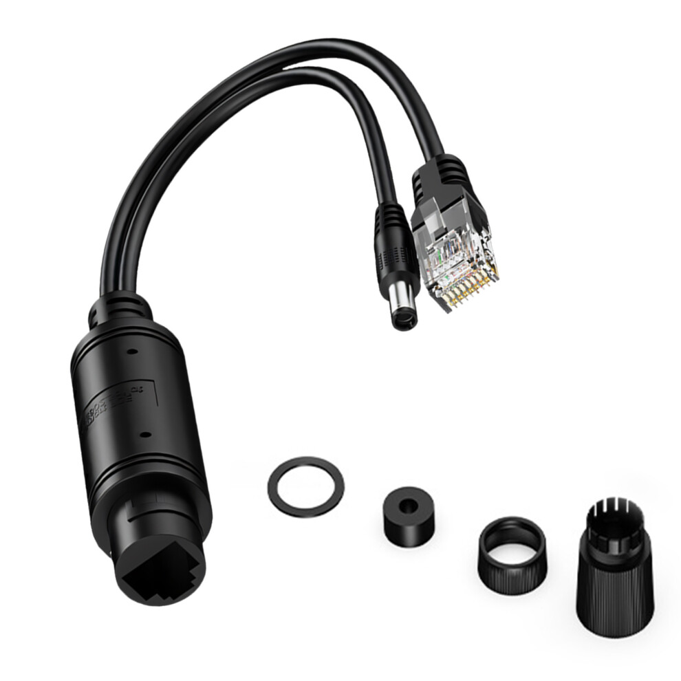 48V To 12V Stable Power Supply Poe Splitter For Long Distances Camera Setups 7695001130899