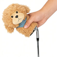 Soft Golf Club Protector Cartoon Animal Golf Shape Driver Cover forPractical Use brown