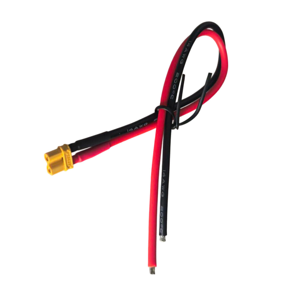 Xt30 Plug Cable With 14Awg Male/Female Extension Silicone Wire For Fpv 1M Xt30 Female 7695001056359