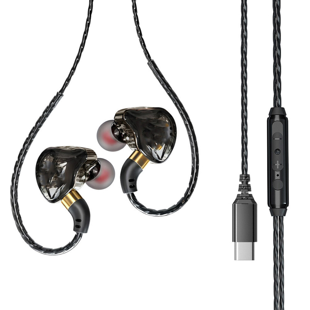 Headphone Corded In-Ear Corded Earphones Earbuds Headphone Corded Headphone For Type C 7695001073042