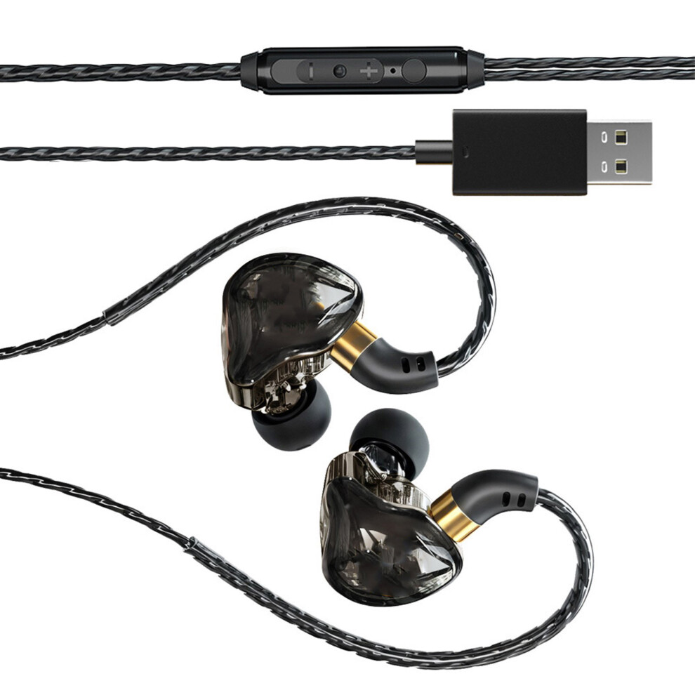 Corded Earbuds With Microphone 3.5Mm/Type C/Usb In Ear Headphone With Microphone Usb 7695001073257