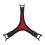 Adjustable Tablet Hand Straps Soft Silicone Materials For Reading And Working Red 1
