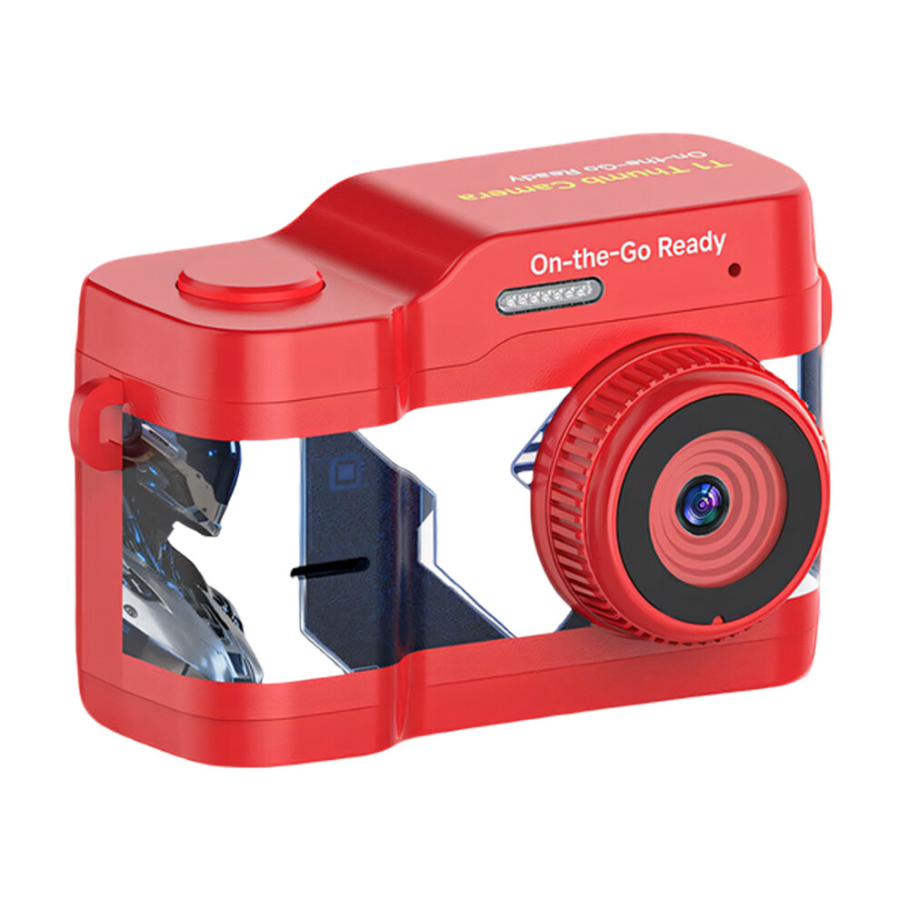 Portable Mini Camera With 128Gb Expandable Memory & Full Video Recording Red 7695001073097