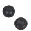 Low Distortion Silk Dome Tweeter Diaphragm For Natural Sound Black 1