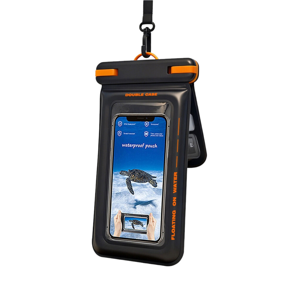 Universal Buoyant Water Resistant Phone Case Great For Diving And Kayaking Black 7695001090124