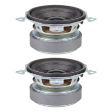 Premium 5W 4Ω Full Ranges Speaker With Durability Paper Cones And Metal Frame 2 pack
