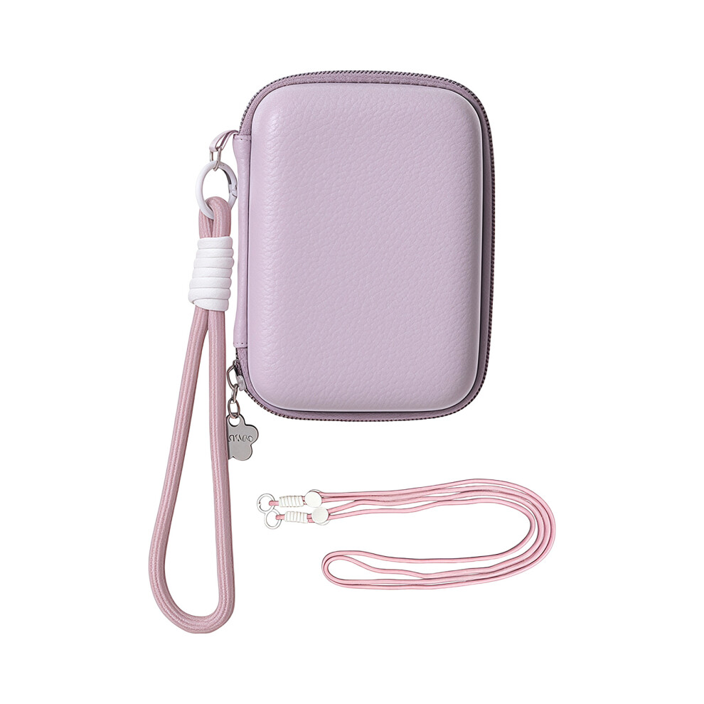 Compactly Digital Camera Carrying Case Shock Absorption Lining For Outdoor B Purple 7695001139915