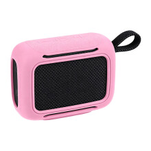 Silicone Case For Small Speaker Perfect Fit And Enhanced Grip Protections Pink