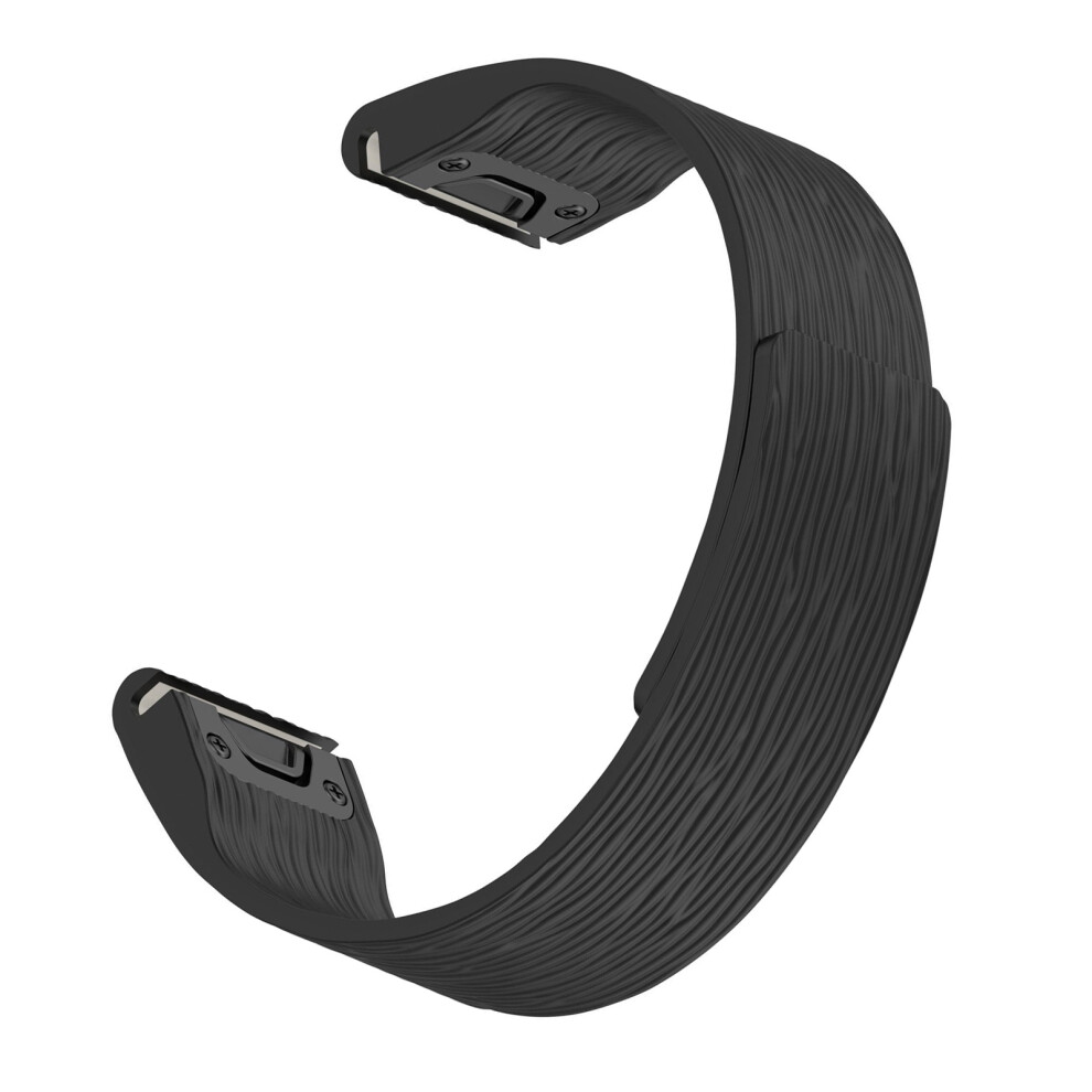 Flexible Silicone Magnetic Band Fashionable Attachment Straps For Watch Ultra2 Black 7695001108607