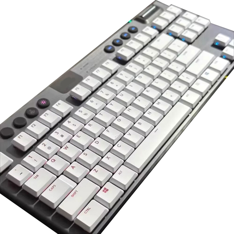 109Keys Abs Keycaps Complete For G915/G913/G815/G813 Mechanical Keyboards White 7695001097468