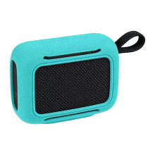 Slimmer Fit Silicone Protective Cover for GO 5 Speaker Case Shockproof Shell Light blue