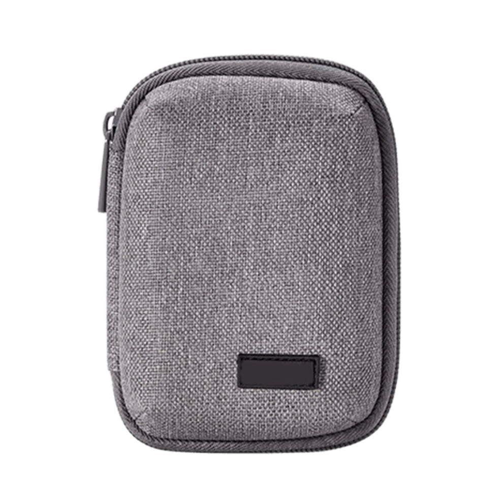 Protective Hard Shell Carrying Pouch For Retro Ccds Digital Cameras And Small Gadgets Gray 7695001056243