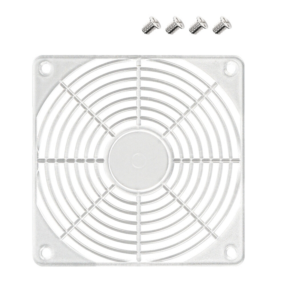 12Cm Transparents Or Cooling Fan Grille For Computer Case Protections Black/White 7695001090315
