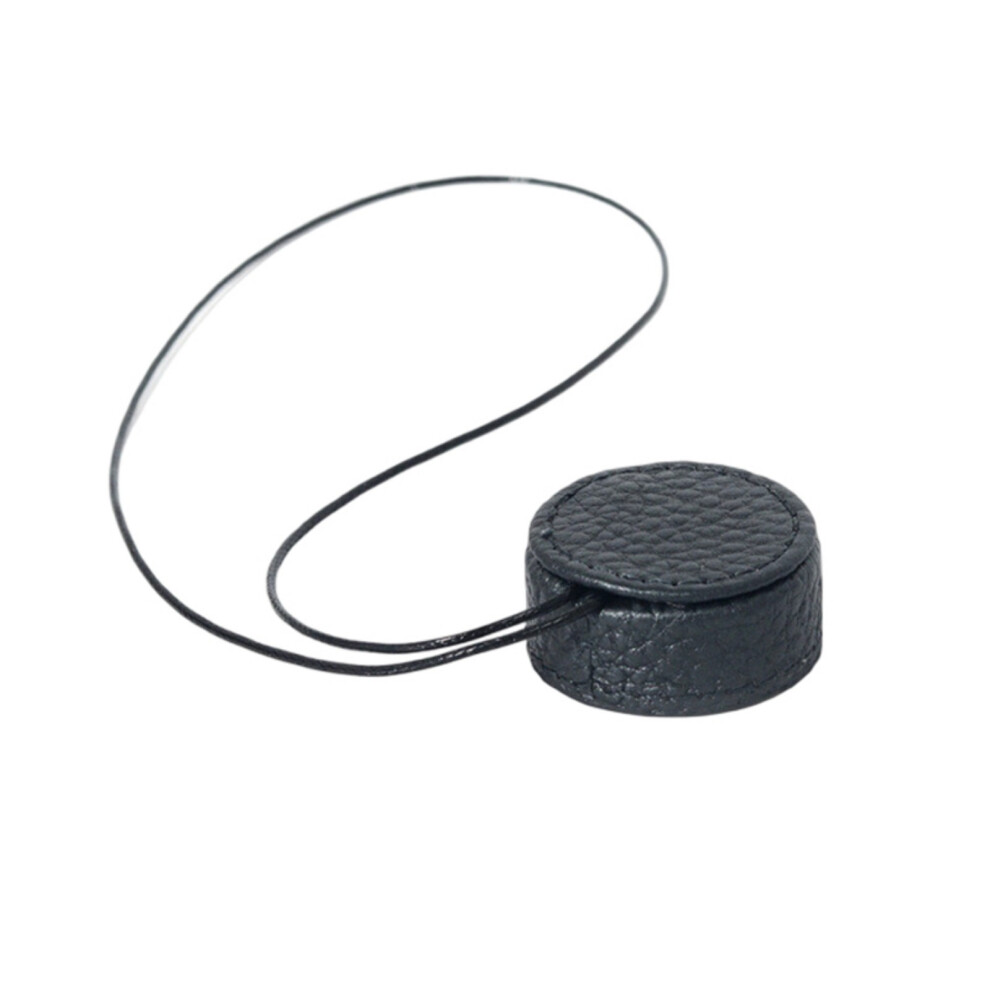 Leather Lens Protector For Mini Evo Camera Lens Cap With Antiloss Strap Gray 7695001075947