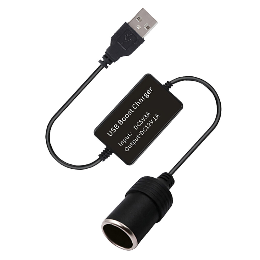 Reliable Usb Voltages Boosting Cable 5V To 12V For Stable Charging On Devices Vehicle Port 7695001139441
